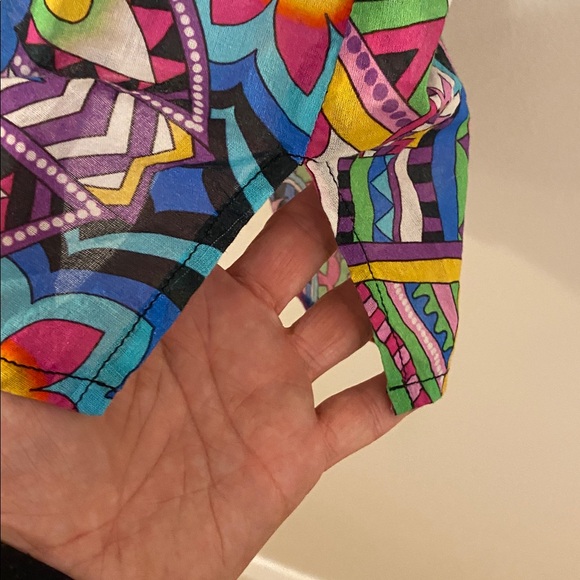 Johnny Was Demarne Ruffle Sleeve Tunic - Picture 11 of 16